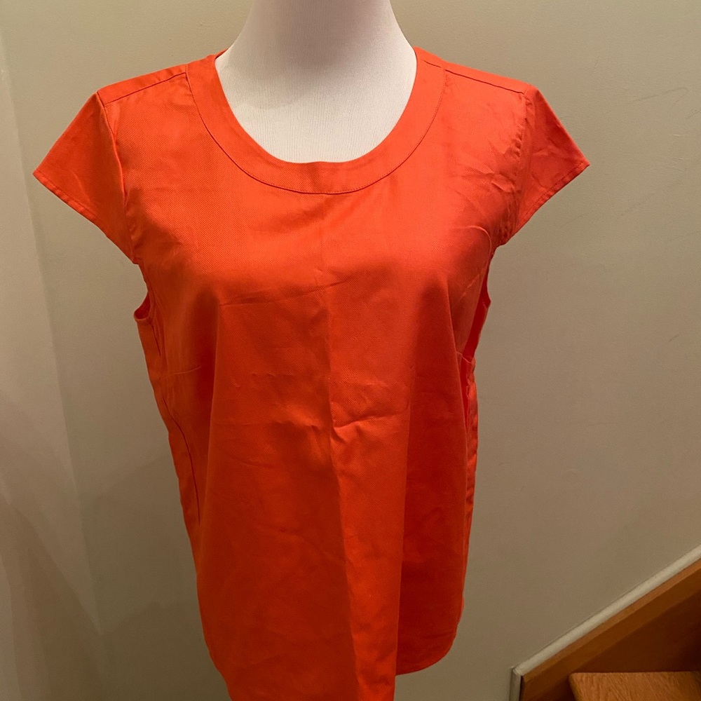 NWT JCrew Coral linen top